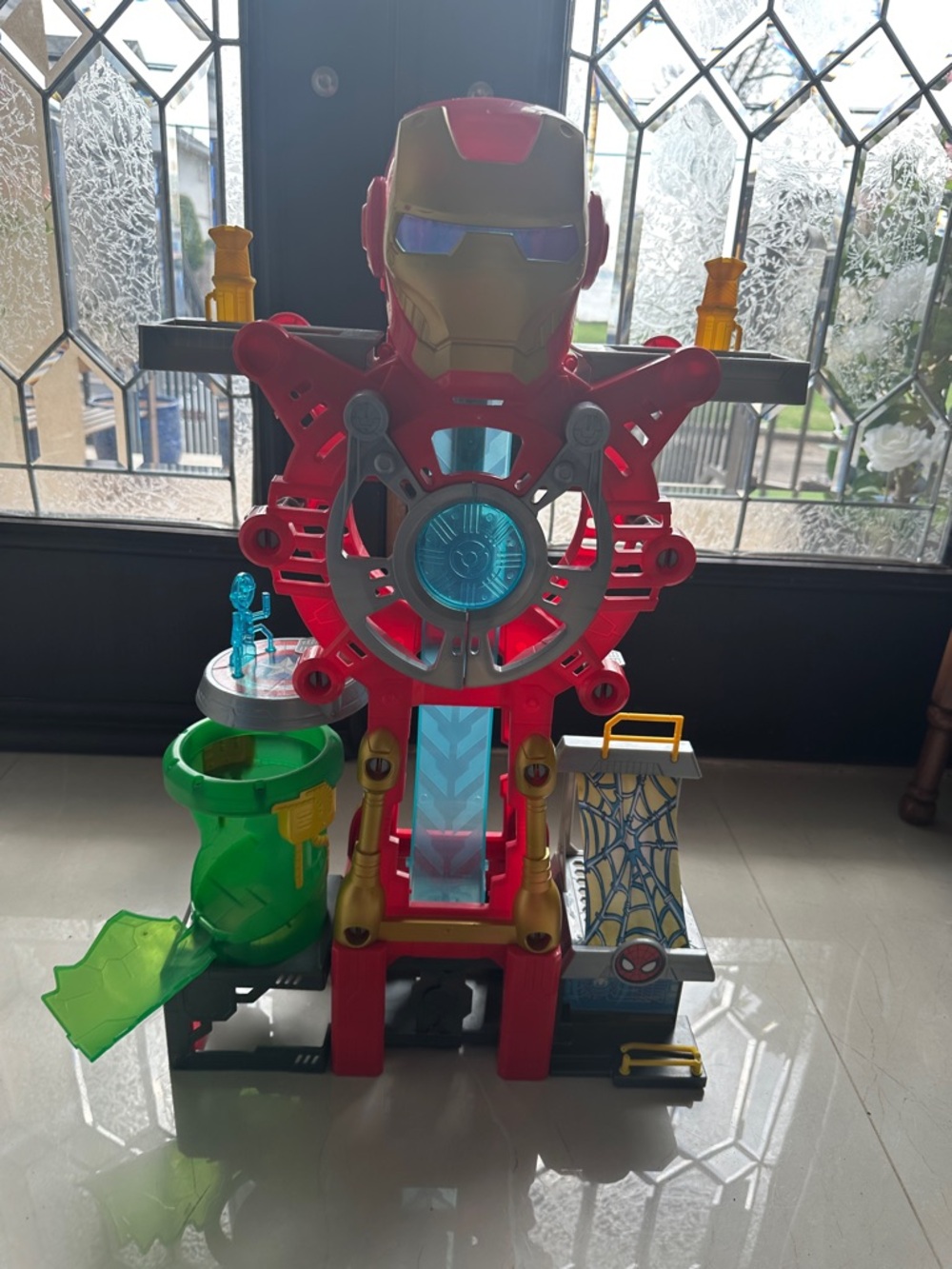Red Iron Hero Playset - Kids Toys